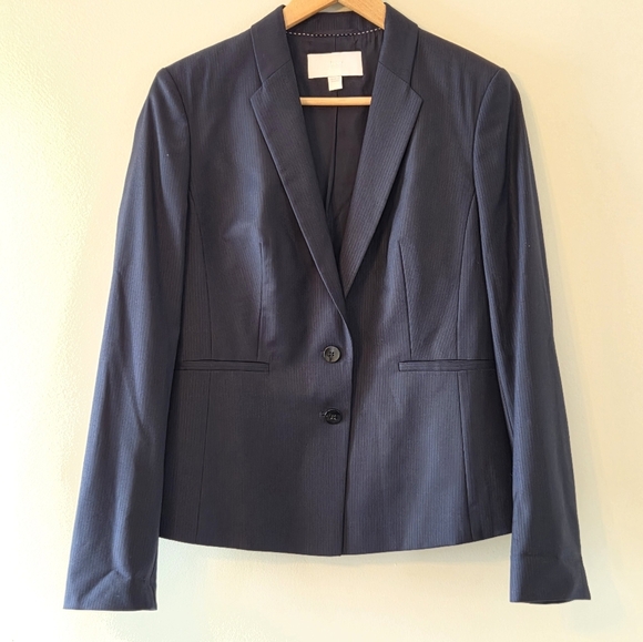 Hugo Boss Jalanda Professional Virgin Wool Classic Suit Jacket Blazer Size 6 - Picture 5 of 9